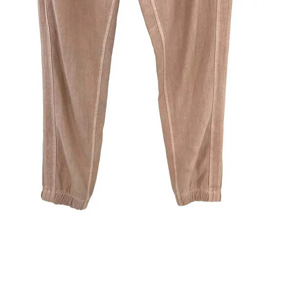 Athleta Farallon Jogger Pants in Mocha Latte Pink Beige Sweatpants Size 2 - Picture 5 of 11